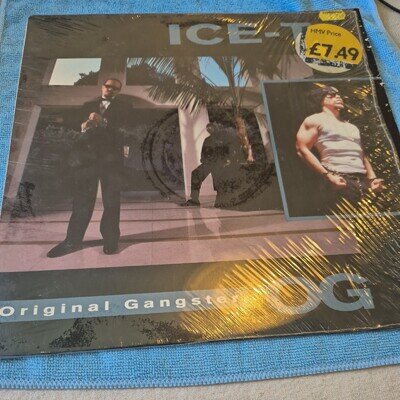 Ice T- OG Original Gangster - Original 1991 Rare Vinyl LP very good Condition