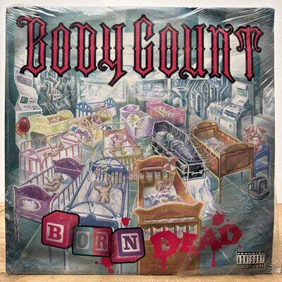 Body Count Born Dead OG First Press Virgin 1994 Vinyl LP Ice T Rhyme Syndicate
