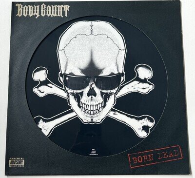 Body Count Born Dead Vinyl 12" Picture Disc Rhyme $yndicate Records SYNDTP 4 VG+