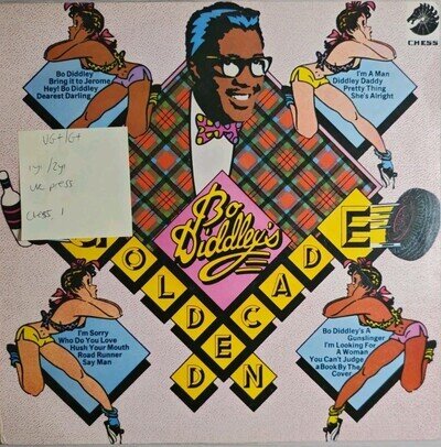 Bo Diddley Golden Decade Vinyl Record VG+/G+ 6310123