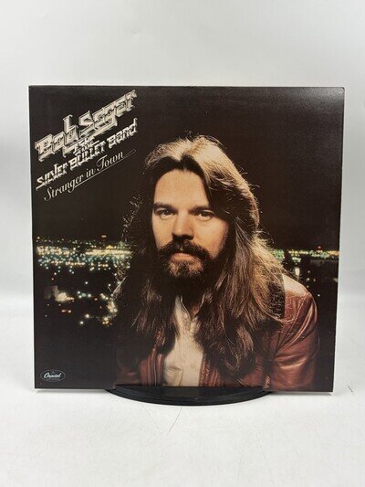 Bob Seger & The Silver Bullet Band Stranger In Town LP 1978 Silver Vinyl EX/VG+