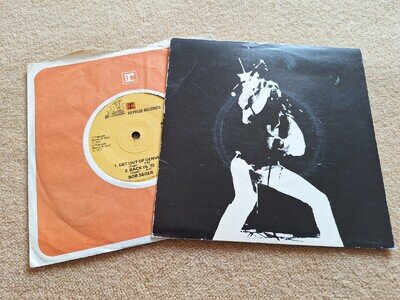 Bob Seger 2 x 7" lot GET OUT OF DENVER EP/ROSALIE/TURN THE PAGE **VG++ Vinyl**
