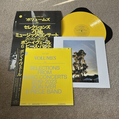 Bon Iver – Volumes: One - Selections From Vinyl Record NEW JAPANESE Pressing