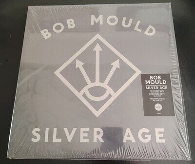 Bob Mould-Silver Age, Ltd Edition Silver Vinyl N/M. Husker Du, Sugar, Punk.