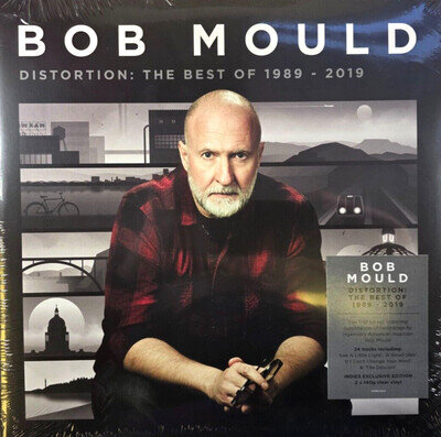 Bob Mould Distortion The Best Of 1989 - 2019 LP Album vinyl record clear 2021