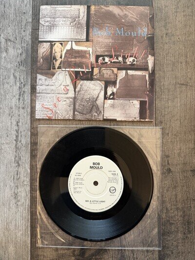 Bob Mould See A Little Light 7" U.K. Sugar