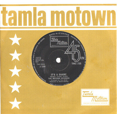 NORTHERN SOUL-TMG 755-THE MOTOWN SPINNERS-IT'S A SHAME/SWEET THING-**NICE COPY**