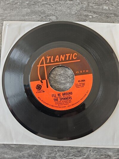 The Spinners "I'll Be Around" - Northern Soul - 1973 Atlantic - VG+