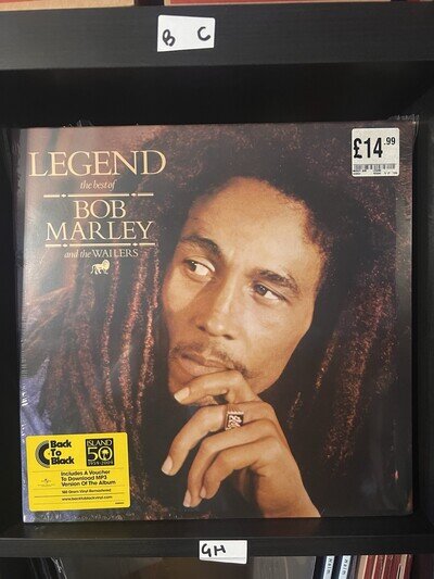 Bob Marley & The Wailers Legend Lp Vinyl 180g Heavy Weight New Sealed Mint