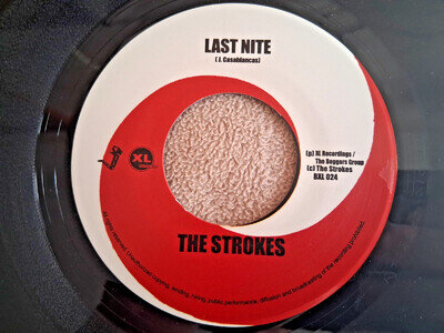 THE STROKES First Single 45rpm 2001 Original Press - Last Nite / The Modern Age
