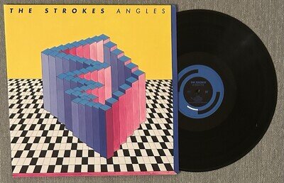 The Strokes - Angles Vinyl Record 2011 UK First Press RTRADLP530 VG+/NM