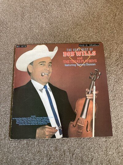 Bob Wills & His Texas Playboys – The Very Best Of - 1984 LP ex