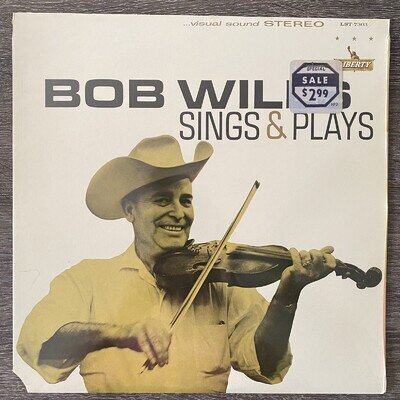 Bob Wills~Sings and Plays LST-7303 SEALED LP