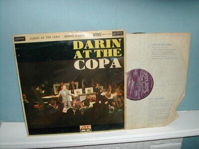 Bobby Darin-Darin at the Copa LP 1958