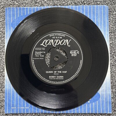Bobby Darin ‎– Queen Of The Hop 7" London Tri