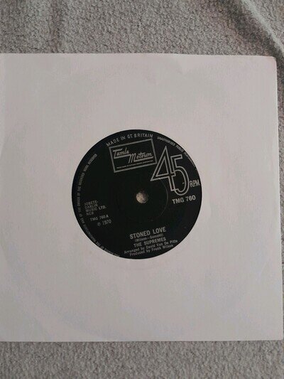 THE SUPREMES STONED LOVE