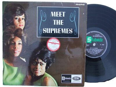 The Supremes - Meet The Supremes 12" Vinyl LP Record EMI Stateside 1964 Mono
