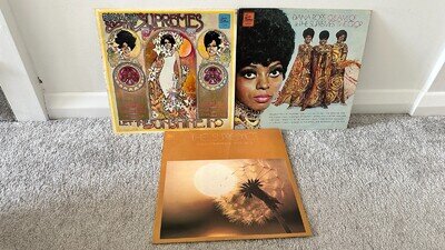 THE SUPREMES - Cream Of The Crop/Let The Sunshine In/Supremes 3 x UK 1st LP LOT