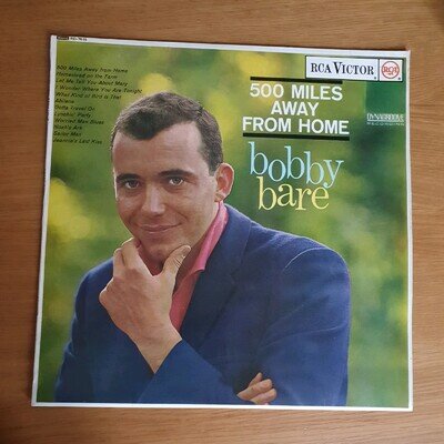 Bobby Bare, 500 Miles Away From Home, 12" Vinyl LP/Album.