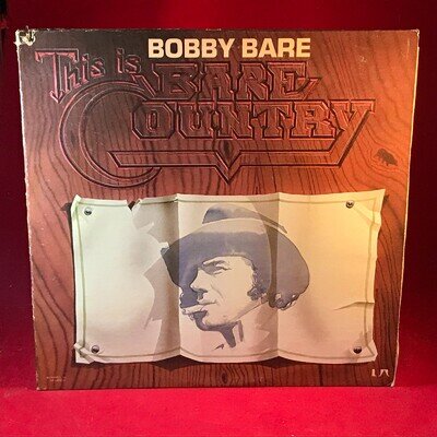 BOBBY BARE This Is Bare Country 1976 USA vinyl LP