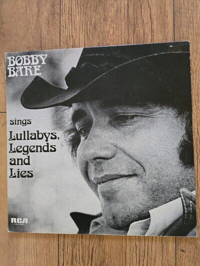 Bobby Bare - Sings Lullabys, Legends & Lies - EX vinyl LP album 1974 NM/VG+