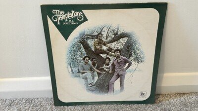 THE TEMPTATIONS - ALL DIRECTIONS - UK 1ST LP (1972) STML 11218 ~MOTOWN SOUL~ EX