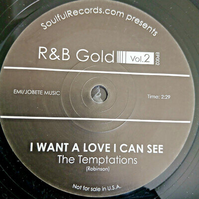 The Temptations - I Want A Love I Can See / Linda Griner/ The Satintones