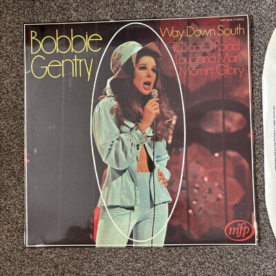 Bobbie Gentry Way Down South Music For Pleasure 12" Vinyl LP 33RPM Stereo 1968