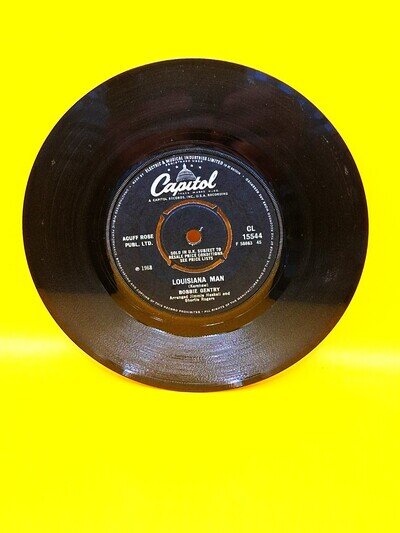 Bobbie Gentry - Louisiana Man 1968 UK 7" Vinyl Single CL 15544 Excellent