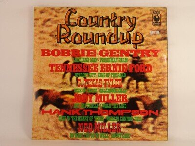 BOBBIE GENTRY / TENNESSEE ERNIE FORD COUNTRY ROUNDUP (388) 12 Track LP including