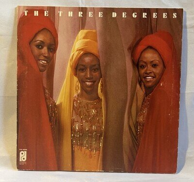 The Three Degrees Self-Titled Vinyl LP GF- PIR65858 1st Press UK - 1973