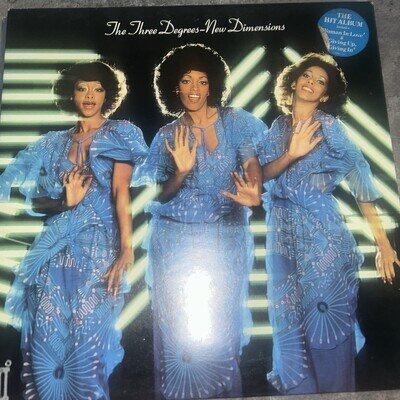 The Three Degrees New Dimensions Gatefold 12"Vinyl LP 1978 Ariola Records vg+vg