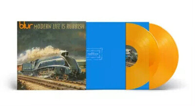 BLUR - MODERN LIFE IS RUBBISH - 30TH ANNIVERSARY - 2X ORANGE VINYL LP - NEW