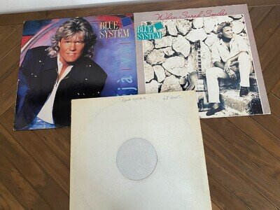 BLUE SYSTEM - 3 X 12” Singles - Deja Vu, When Sarah Smiles, 48 Hours - EX/VG
