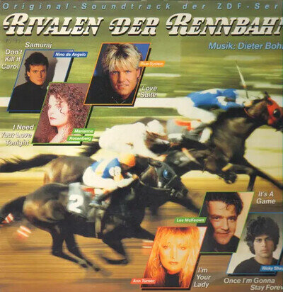Blue System LP 33 RPM Rivalen Der Rennbahn Soundtrack Vinyl EX