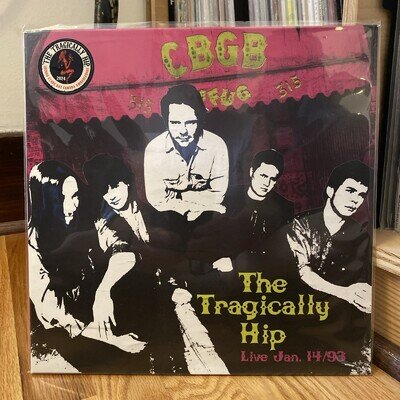 The Tragically Hip-Live at CBGB Jan 14,93, Rare near Mint Condition!￼