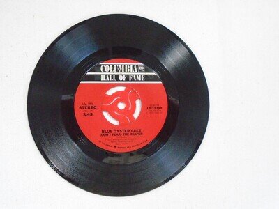 BLUE OYSTER CULT 7" vinyl single (Don't Fear) The Reaper Columbia US press. ex