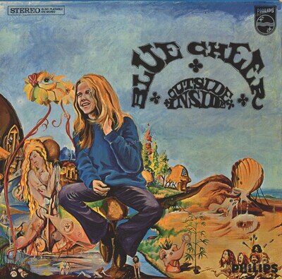 Blue Cheer - Outside Inside NL LP 1968 FOC (VG-) ´