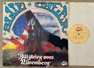 BLUE CHEER "blitzkrieg over nuremberg-live in germany '88 UK 1990 VINYL LP