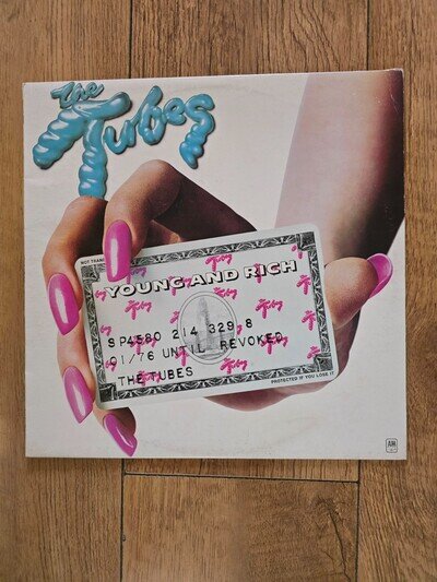 The Tubes ~ Young and Rich Australian Copy L 35892 A-2/B-2 ALLEN UK 1976 EX/VG+
