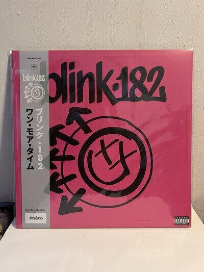 BLINK-182 One More Time Vinyl LP Coke Bottle Clear Col Obi Numbered Edition Ltd