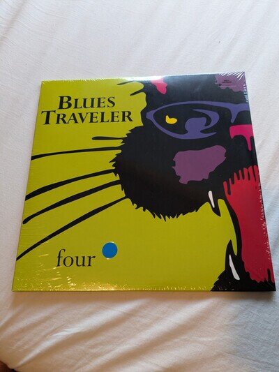 BLUES TRAVELER Four Blue colored 2 LP Vinyl 30th Anniversary 180 Gram Audiophile