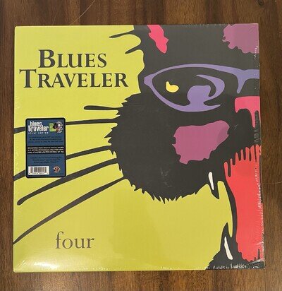 Blues Traveler FOUR 2x Splatter First Vinyl (2014) 551/750 NEW SEALED