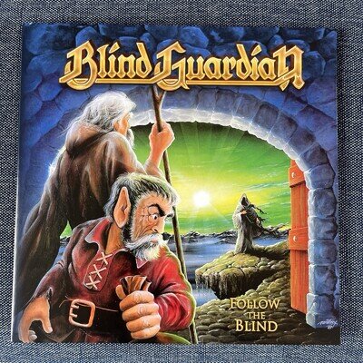 Blind Guardian -Follow The Blind GREEN vinyl LP mint condition As New rare
