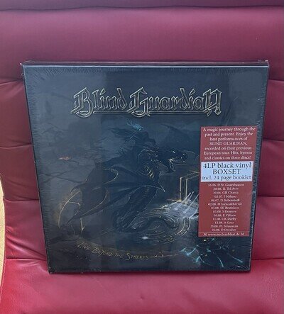 Blind Guardian Live Beyond The Spheres 4LP Box Set SEALED + Booklet
