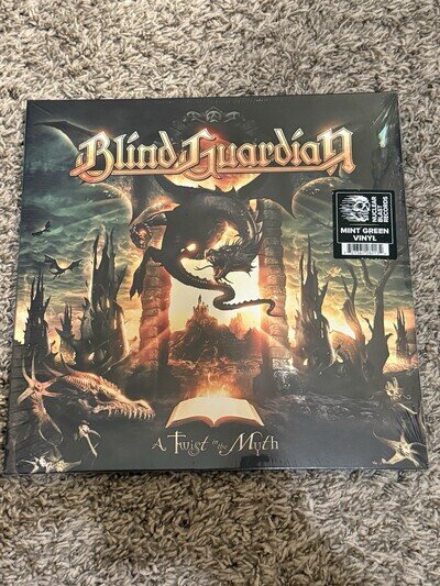 Blind Guardian A Twist In The Myth Vinyl Record LP Green Brand New Sealed