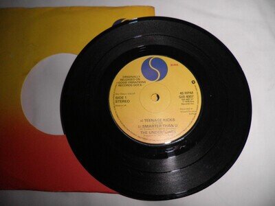 the undertones teenage kicks ep sire records 7" record punk new wave oi %