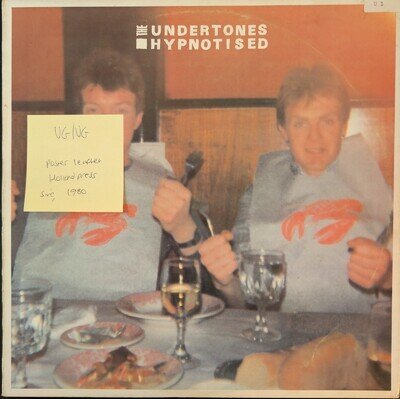 The Undertones Hypnotised Vinyl Record VG/VG SRK 6088 1980