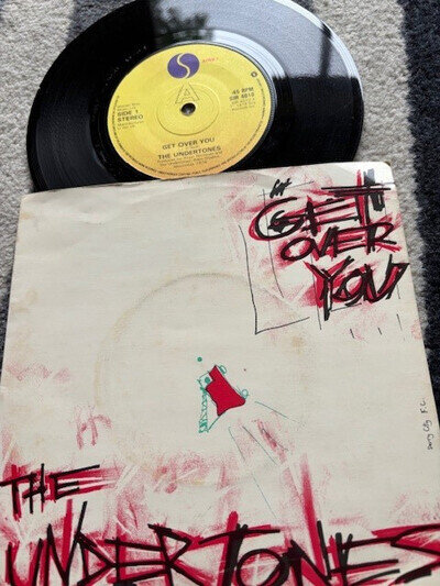 THE UNDERTONES-GET OVER YOU /REALLY REALLY/SHE CAN ONLY SAY NO- 7" VINYL 45-1979