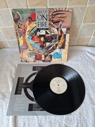Walk On Fire - Blind Faith Vinyl LP TESTED EX PLAYBACK 1989